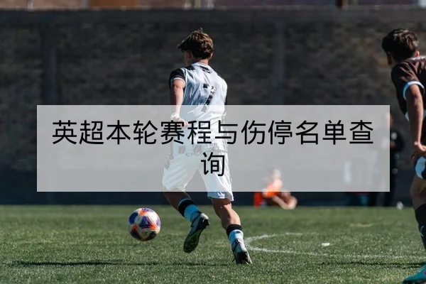英超本轮赛程与伤停名单查询